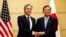 7일 도쿄을 방문한 토니 블링컨 미국 국무장관이 이시바 시게로 일본 총리와 만났다.
