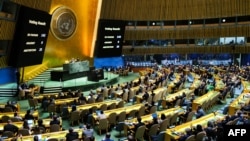 Sjednica Generalne Skupštine Ujedinjenih nacija (Foto: AFP/Charly TRIBALLEAU)