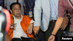 Tersangka korupsi kasus KTP Elektronik, Setya Novanto. (Foto:Dok)