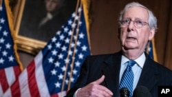 Senator Mitch McConnell, pemimpin mayoritas Senat AS