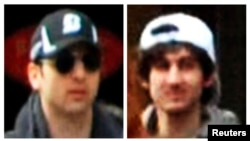 Kedua kakak-beradik tersangka pemboman marathon Boston: Tamerlan Tsarnaev (kiri, 26 tahun) dan adiknya Dzhokhar Tsarnaev usia 19 tahun (foto: FBI). 