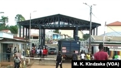 FILE - Border check point between Cameroon and Equatorial Guinea at Kiossi, June 5, 2018.