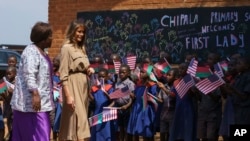 Melania Trump in Malawi 
