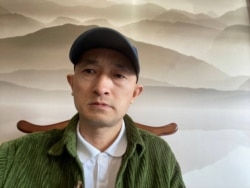 坚持追责要真相的武汉新冠疫情难属张海 （资料图片）