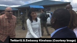 Ziara ya Balozi Nikki Haley DRC