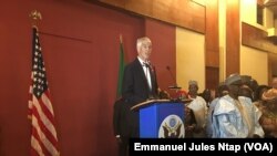 Peter Henry Barlerin, ambassadeur des États-Unis au Cameroun, Yaoundé, le 3 juillet 2018 (VOA/Emmanuel Jules Ntap )