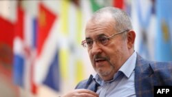 러시아 시민발의당 보리스 나데즈딘 대통령 후보 (자료사진)