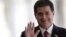 FILE - Paraguay's President Horacio Cartes gestures while in Brasilia, July 17, 2015. 