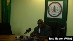 Le procureur général Laurent Poda(VOA/Issa Napon)