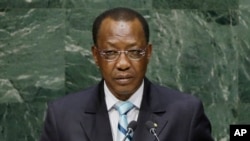 Le président tchadien Idriss Deby à l'Onu à New York en septembre 2014. (AP Photo/Frank Franklin II, File) 