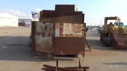 Kurds Display Cement-Fortified Military Vehicles Seized from IS