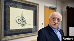 FILE - U.S.-based cleric Fethullah Gulen at his home in Saylorsburg, Pa., July 29, 2016. 