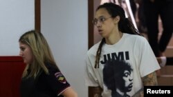 Američka košarkašica u sudu blizu Moskve (Foto: REUTERS/Evgenia Novozhenina)