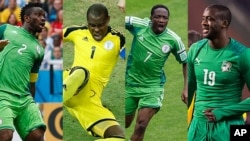 Yobo, Enyeama, Musa da Toure.