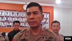 Kapolda Sulawesi Tengah Brigjen Rudi Sufahriadi, yang juga sebagai penanggung jawab Operasi Tinombala 2016 (VOA/Yoanes).