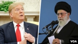 دونالد ترامپ و علی خامنه‌ای - آرشیو