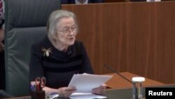 24일 브렌다 헤일 영국 대법원장이 보리스 존슨 영국 총리의 의회 정회 조치가 불법이라고 판결했다.