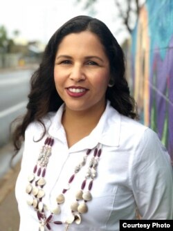 Eve Reyes-Aguirre, Izkaloteka Mexican Native living in Phoenix, Arizona, is the Green Party Candidate for the U.S. Senate in the Arizona race.