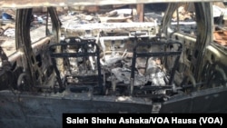 Hari bom din da aka kai da mota a Jos, Mayu 22, 2014.