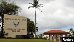 Căn cứ Andersen của Không quân Hoa Kỳ trên đảo Guam.