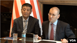 Arxiv surat. O'zbekistonning AQShdagi konsuli Faxriddin Mo'minov va elchisi Javlon Vahobov