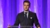 Justin Timberlake speaks at the Hollywood Foreign Press Association Grants Banquet at the Beverly Wilshire hotel on Aug. 4, 2016, in Beverly Hills, Calif. 