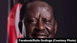 Le leader et candidat de l’opposition Raila Odinga, Nairobi, Kenya, 30 mars 2017. (Facebook/Raila Odinga)