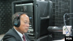 លោក ផៃ ស៊ីផាន អ្នក​នំា​ពាក្យ​នៃ​ទីស្តី​ការ​គណៈ​រដ្ឋ​មន្ត្រី​នៃ​​ប្រទេស​កម្ពុជា។