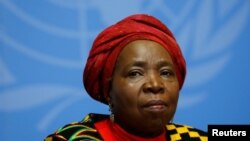 Nkosazana Clarice Dlamini-Zuma, présidente de la Commission de l'Union africaine, 24 mai 2016.