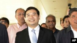 Rafizi Ramli, legislator oposisi terkemuka Malaysia, di pengadilan Kuala Lumpur, 14 November 2016. (AP Photo)