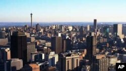 The inner city of Johannesburg