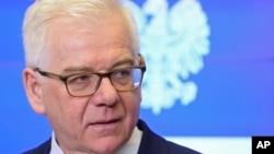 Jacek Čaputovič, ministar spoljnih poslova Poljske, Foto: AP