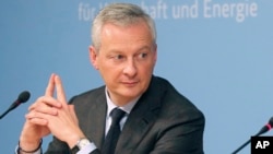 Le ministre français de l'Economie, Bruno Le Maire, à Berlin, Allemagne, le 19 février 2019.