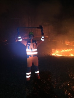 Ali Sarajlić, boy who fights fire