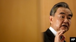 资料照：中国国务委员兼外交部部长王毅