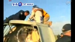 VOA60 DUNIYA: Kasar Kazakastan Yan Sama Jannati Uku Ne Sunka Dawo A Duniya Lafiya, Yuni 12, 2015