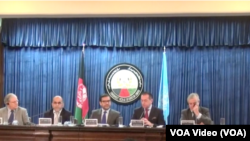 نشست مشترک خبری در کابل