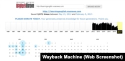 Wayback Machine Search Results