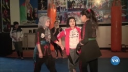 Kikbokschi afg'on qizlar