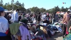 Հազարավոր մարդիկ հավաքվել են Լոս Անջելեսի անտառային հրդեհներից տուժածների համար նվիրատվությունների հսկայական կենտրոնում