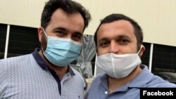 Arxiv- Bəxtiyar Hacıyev, vəkil Aqil Layıcla polis idarəsindən çıxarkən