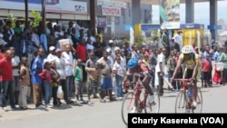 Course de velo en RDC (VOA/Charly Kasereka)