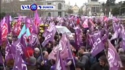 VOA60 Duniya: Mata A Fadin Duniya Na Bikin Gwagwarmayar Neman 'Yancin Mata Da Kuma Dagewa Wajen Naman Daidaito