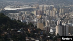 Foto Stadion Olimpiade di kota Rio de Janeiro yang menjalani renovasi besar-besaran untuk acara pembukaan dan penutupan Olimpiade (foto: dok).
