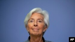 크리스틴 라가르드 유럽중앙은행 총재.