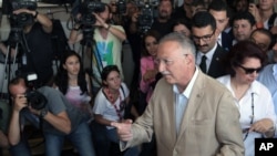 Kandidat presiden Turki Ekmeleddin Ihsanoglu