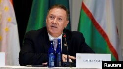 AQSh Davlat kotibi Mayk Pompeo Nyu-Yorkda Markaziy Osiyo tashqi ishlar vazirlari bilan muloqotni qildi, 22-sentabr, 2019 