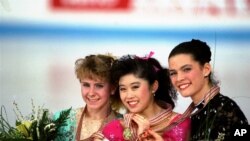 People Nancy Kerrigan Kristi Yamaguchi