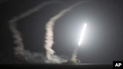 Mideast Syria US Airstrikes