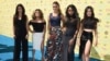 FILE - 5th Harmony arrives at the Teen Choice Awards at the Galen Center.
